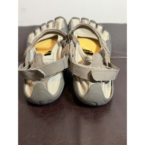Vibram FiveFingers KSO Shoes Men’s Size 41 EU Gray Yellow Barefoot Minimalist - Picture 3 of 5